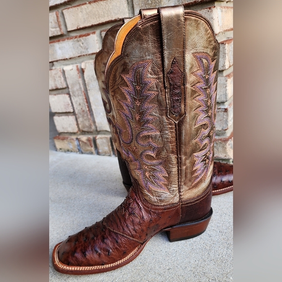 Lucchese Ostrich Boots - Picture 9 of 15